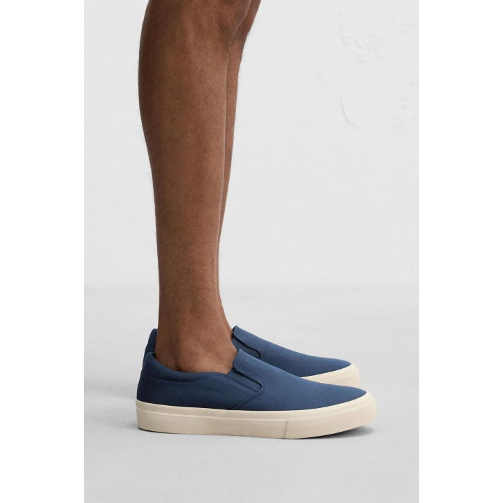 ТКАНЕВЫЕ КЕДЫ БЕЗ ШНУРОВКИ