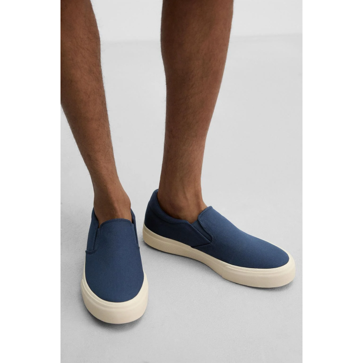 ТКАНЕВЫЕ КЕДЫ БЕЗ ШНУРОВКИ