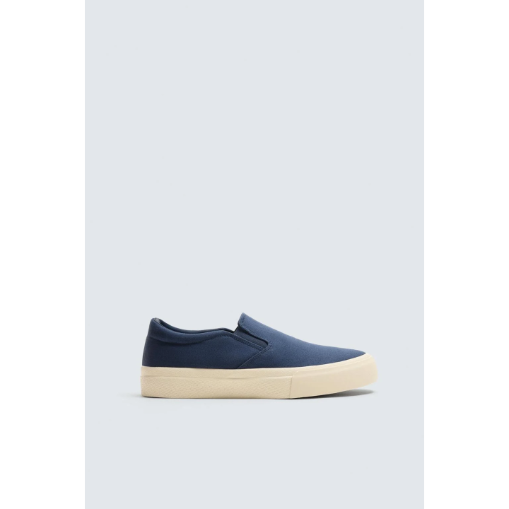 ТКАНЕВЫЕ КЕДЫ БЕЗ ШНУРОВКИ