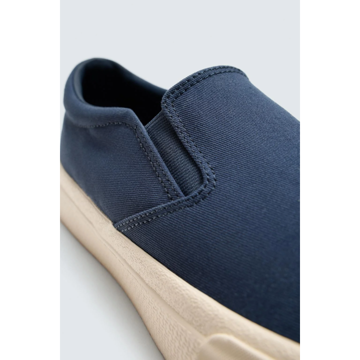 ТКАНЕВЫЕ КЕДЫ БЕЗ ШНУРОВКИ