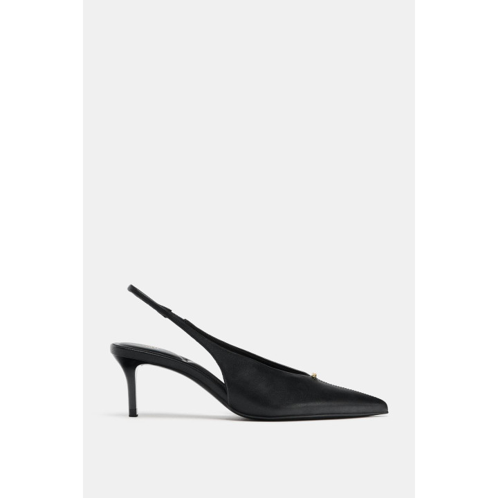 ТУФЛИ-МЮЛИ НА КАБЛУКЕ