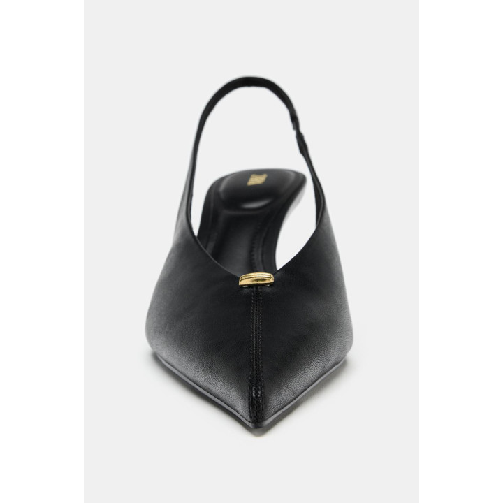 ТУФЛИ-МЮЛИ НА КАБЛУКЕ