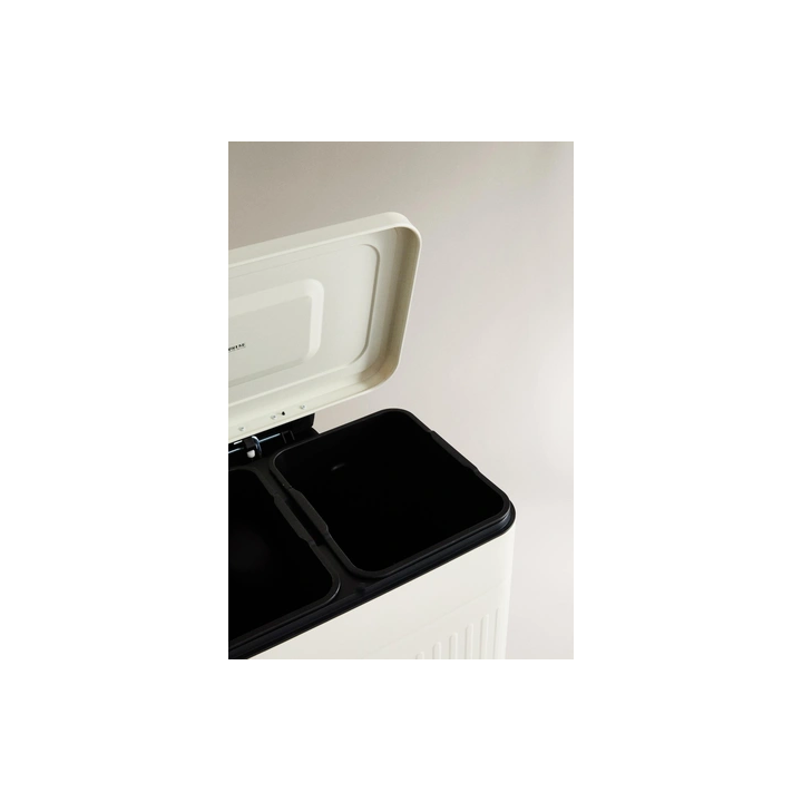 KITCHEN BIN WITH DOUBLE COMPARTMENT