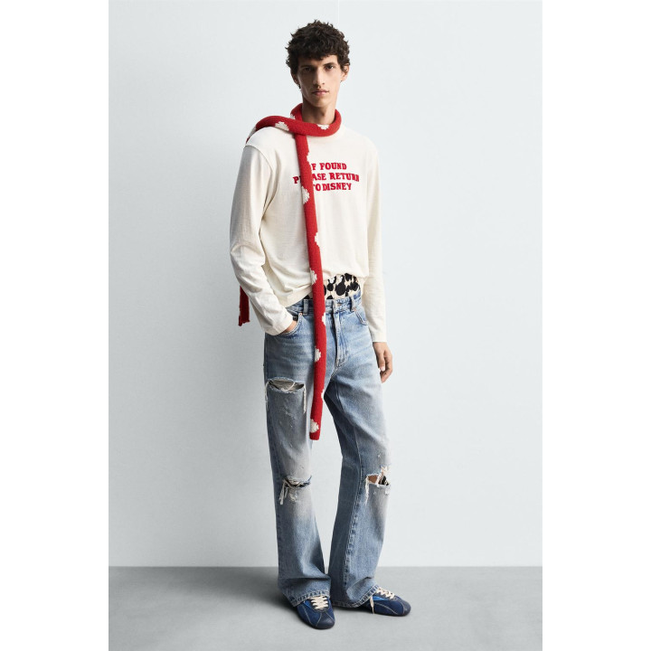 КОЖАНЫЕ КЕДЫ HARRY LAMBERT FOR ZARA X DISNEY