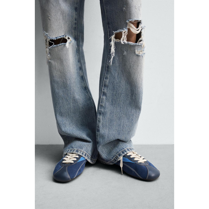 КОЖАНЫЕ КЕДЫ HARRY LAMBERT FOR ZARA X DISNEY