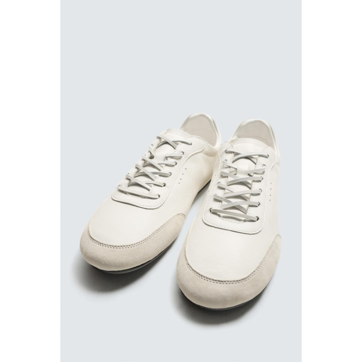 Тренировочные кроссовки limited edition из кожи