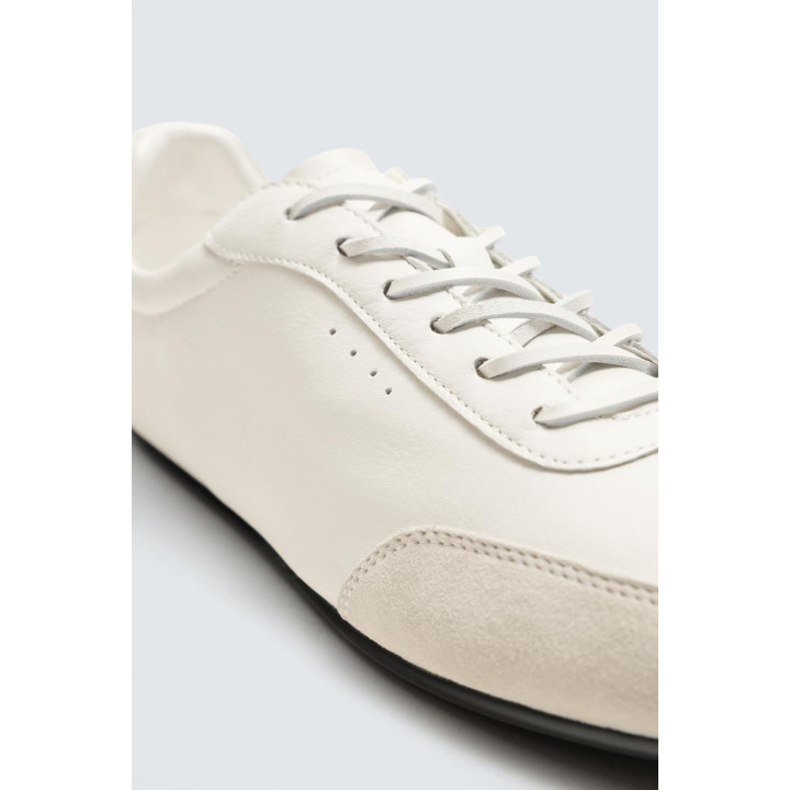 Тренировочные кроссовки limited edition из кожи