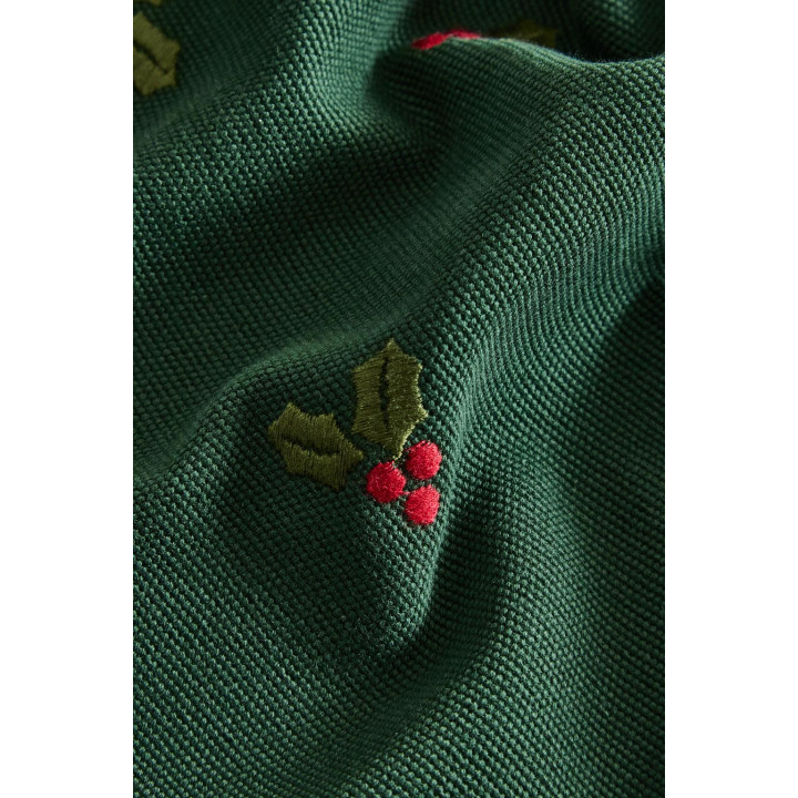 Рождественский бегунок для стола с ветками