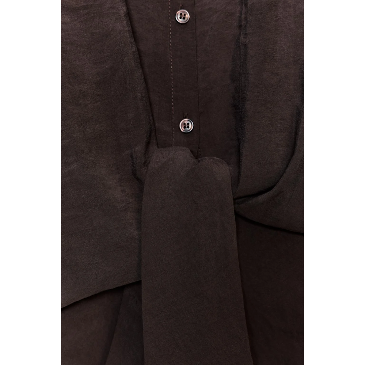 РУБАШКА С УЗЛОМ Спереди