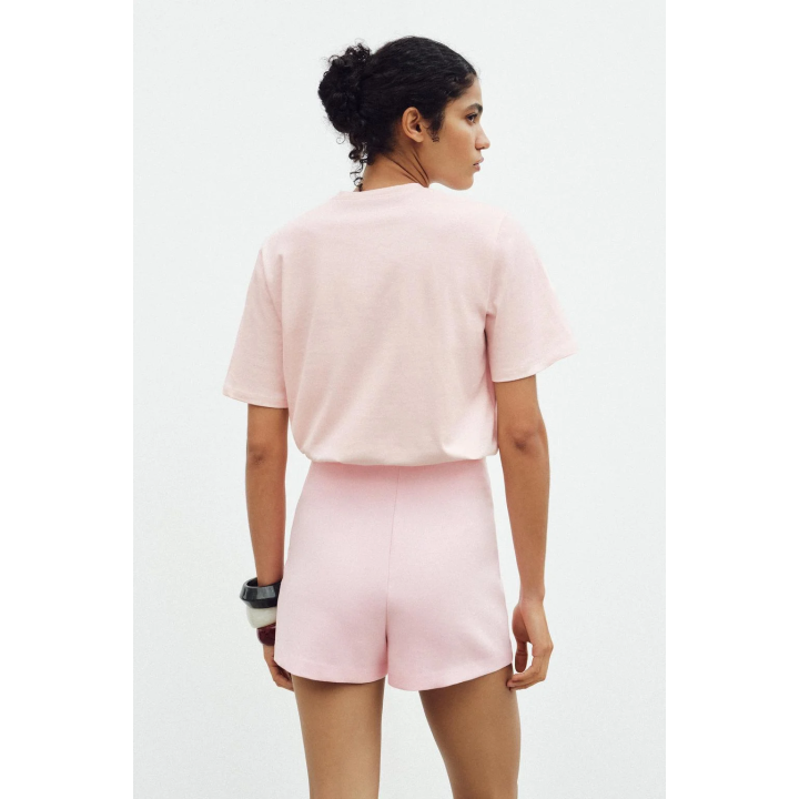 ФУТБОЛКА С ЦВЕТОЧНЫМ ПРИНТОМ