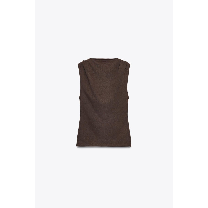 КОРОТКИЙ ТРИКОТАЖНЫЙ ТОП