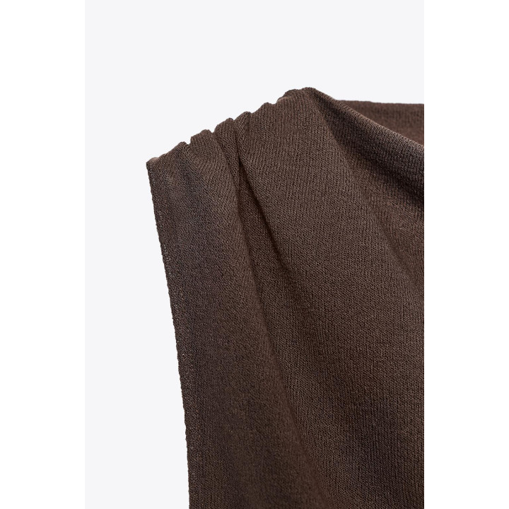 КОРОТКИЙ ТРИКОТАЖНЫЙ ТОП