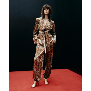 ЛАМИНИРОВАННЫЕ БОСОНОЖКИ НА КАБЛУКЕ