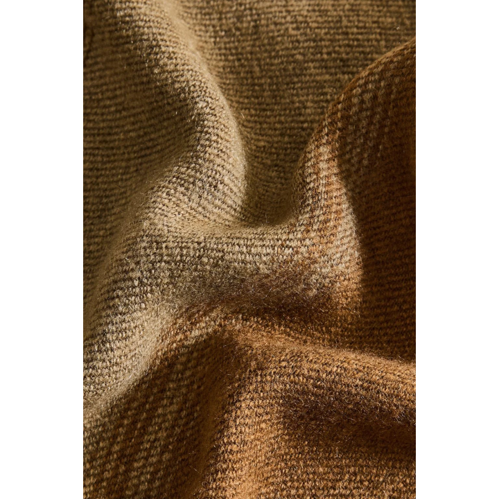 Плед из хлопка в полоску