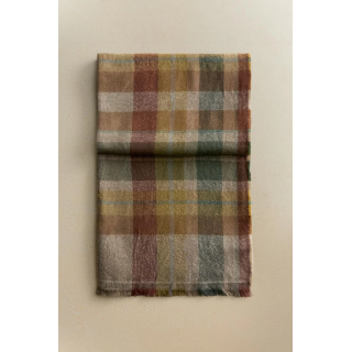 Плед из хлопка в клетку