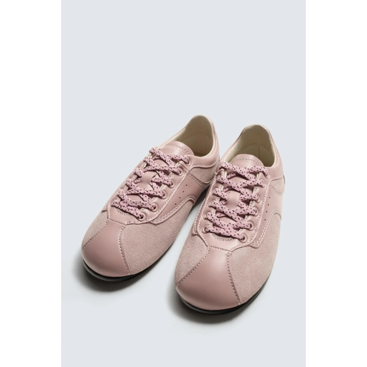 КОЖАНЫЕ СПОРТИВНЫЕ КРОССОВКИ HARRY LAMBERT FOR ZARA X DISNEY