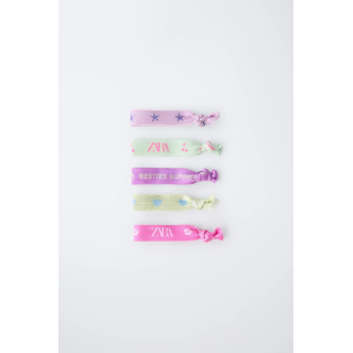 НАБОР ИЗ ПЯТИ РЕЗИНОК С ТЕКСТОМ