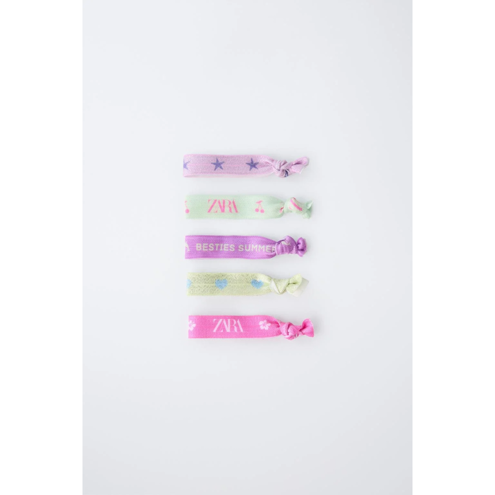 НАБОР ИЗ ПЯТИ РЕЗИНОК С ТЕКСТОМ