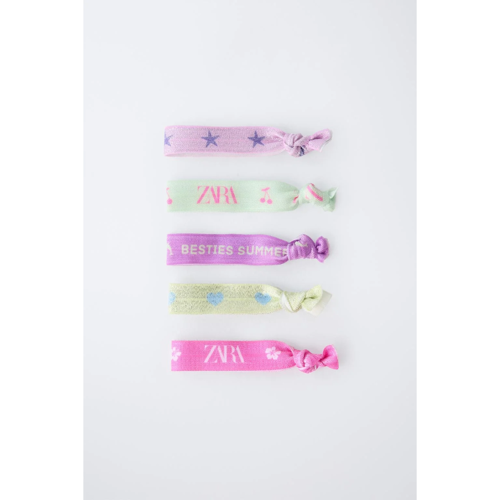 НАБОР ИЗ ПЯТИ РЕЗИНОК С ТЕКСТОМ