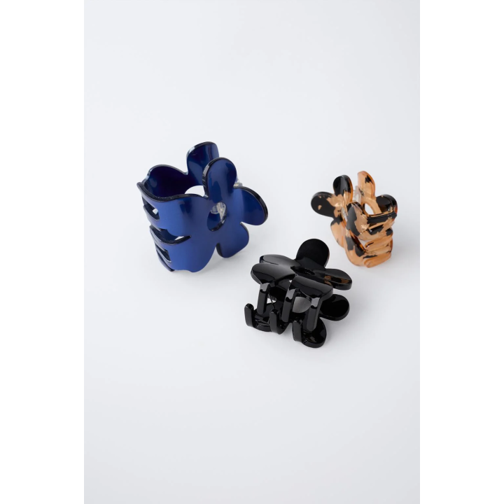 НАБОР ИЗ ТРЕХ ЗАКОЛОК ДЛЯ ВОЛОС «ЦВЕТОК»