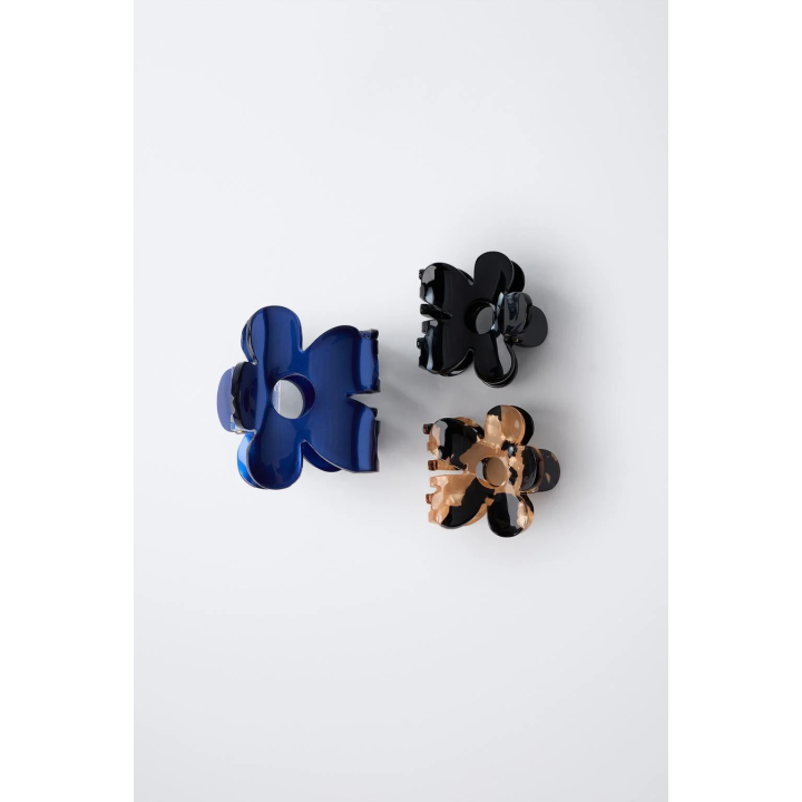 НАБОР ИЗ ТРЕХ ЗАКОЛОК ДЛЯ ВОЛОС «ЦВЕТОК»