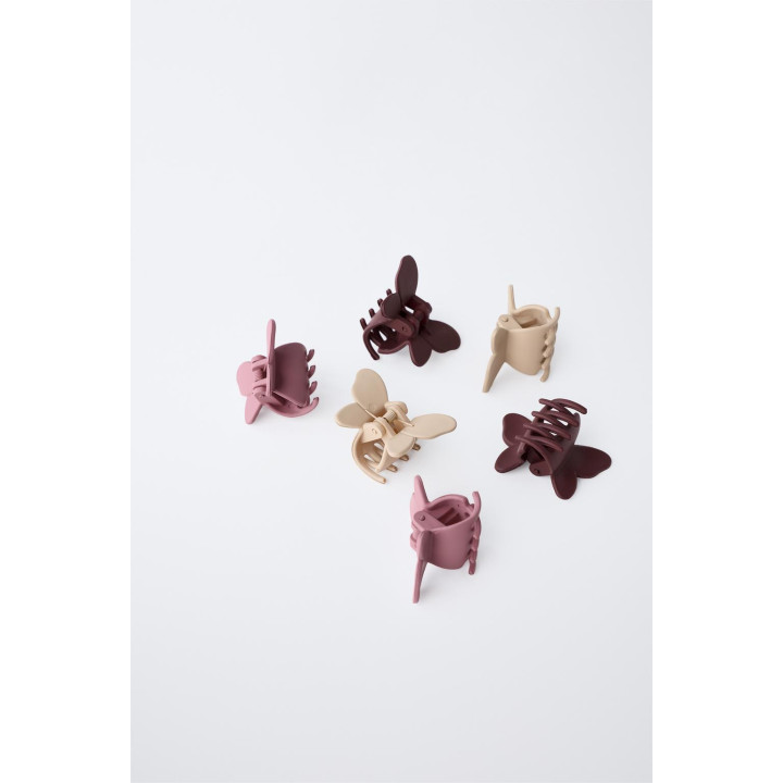 НАБОР «КОРОБОЧКА С ЗАКОЛКАМИ-БАБОЧКАМИ И РЕЗИНКАМИ ДЛЯ ВОЛОС»