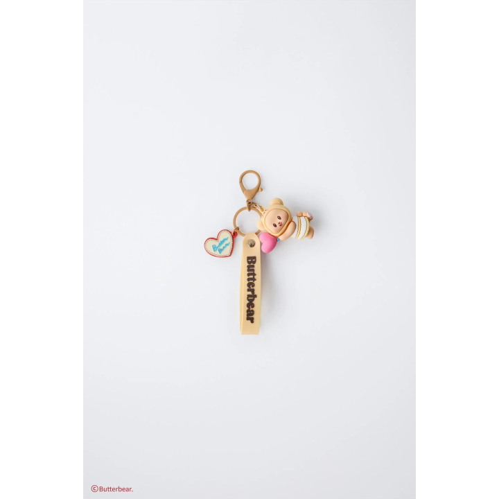 Брелок с медвежонком-масличком © butterbear