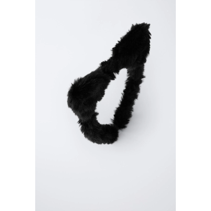 ОБОДОК ДЛЯ ВОЛОС С УШКАМИ ИЗ ИСКУССТВЕННОГО МЕХА