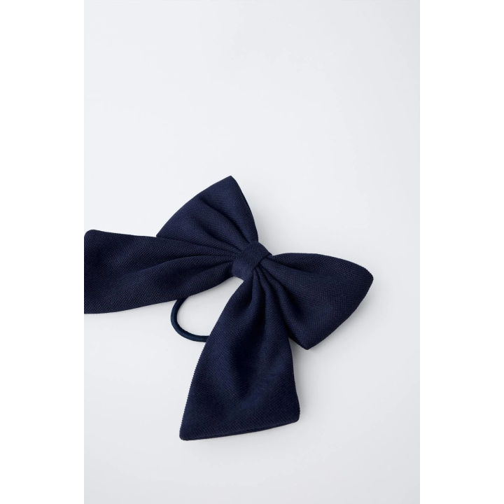 РЕЗИНКА ДЛЯ ВОЛОС С БАНТОМ ИЗ ПИКЕ