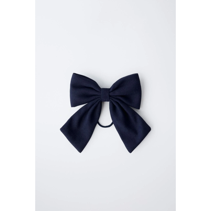 РЕЗИНКА ДЛЯ ВОЛОС С БАНТОМ ИЗ ПИКЕ