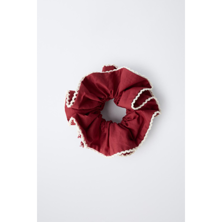 РЕЗИНКА ДЛЯ ВОЛОС С ЯРКОЙ КОНТРАСТНОЙ ОТДЕЛКОЙ