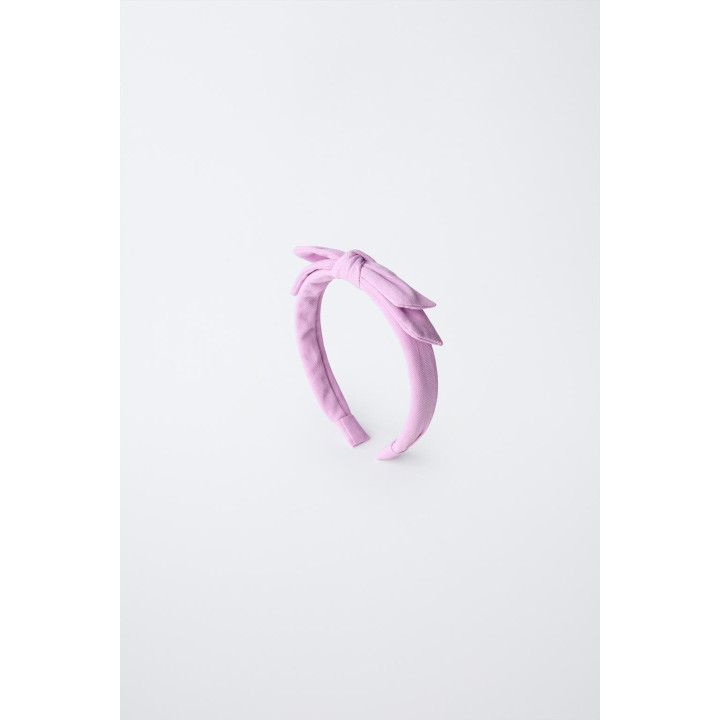 ГЛАДКАЯ ПОВЯЗКА НА ГОЛОВУ С БАНТОМ