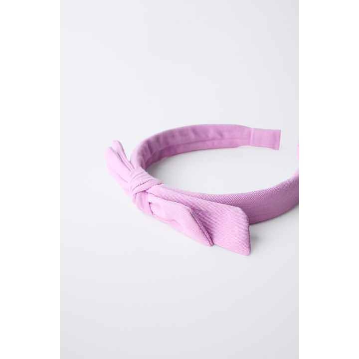 ГЛАДКАЯ ПОВЯЗКА НА ГОЛОВУ С БАНТОМ