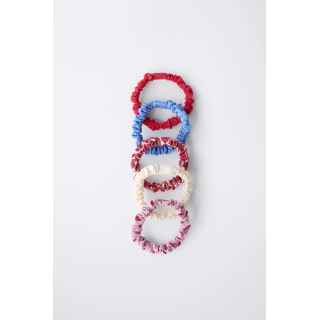 НАБОР ИЗ ПЯТИ РЕЗИНОК ДЛЯ ВОЛОС С ПРИНТОМ