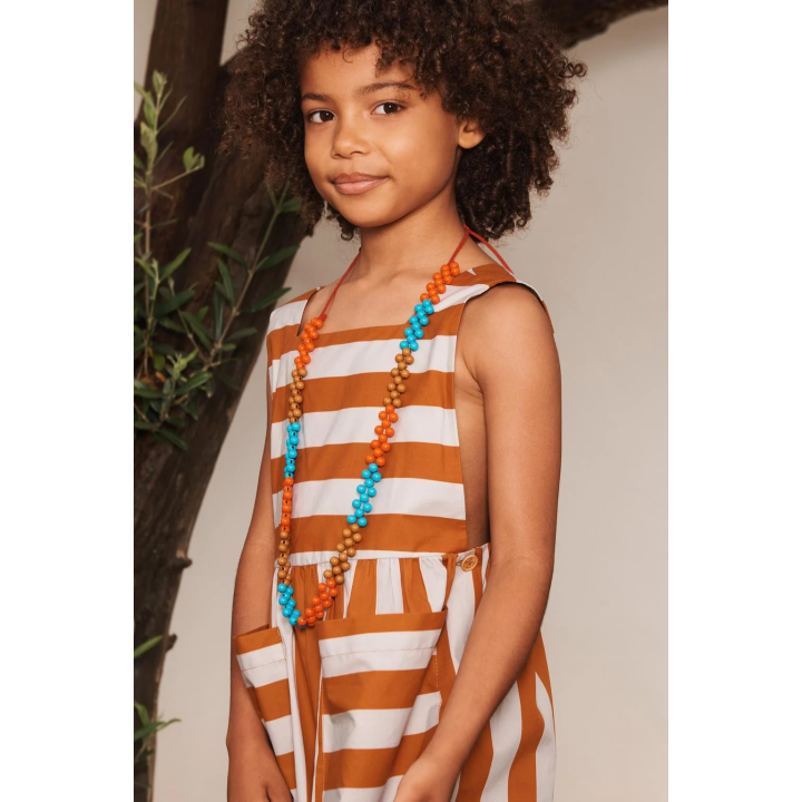 Бусы limited edition с текстильным шнуром