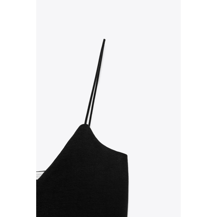 ХЛОПКОВЫЙ ТОП НА БРЕТЕЛЯХ