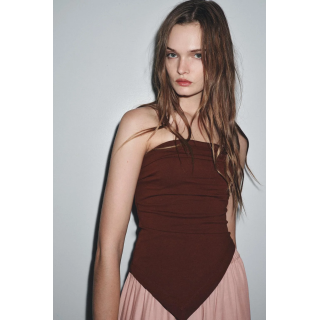 ТОП БЕЗ БРЕТЕЛЕЙ АСИММЕТРИЧНОГО КРОЯ