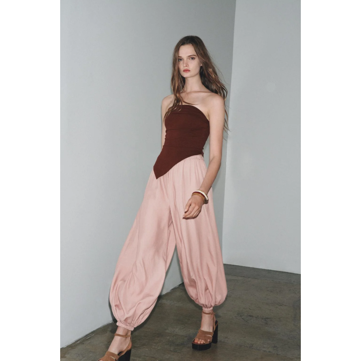 ТОП БЕЗ БРЕТЕЛЕЙ АСИММЕТРИЧНОГО КРОЯ