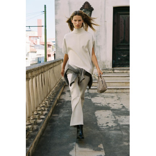 НАКИДКА АСИММЕТРИЧНОГО КРОЯ ИЗ ТКАНИ ИНТЕРЛОК