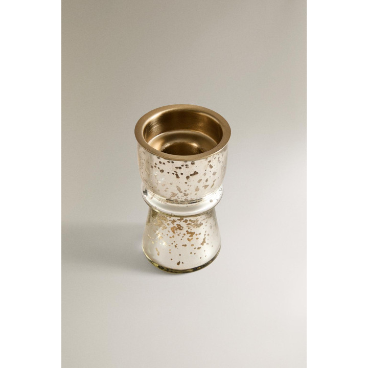 Скатерть для чайных свечей из металлического стекла