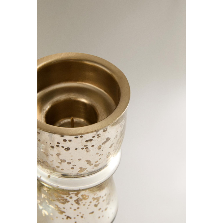 Скатерть для чайных свечей из металлического стекла