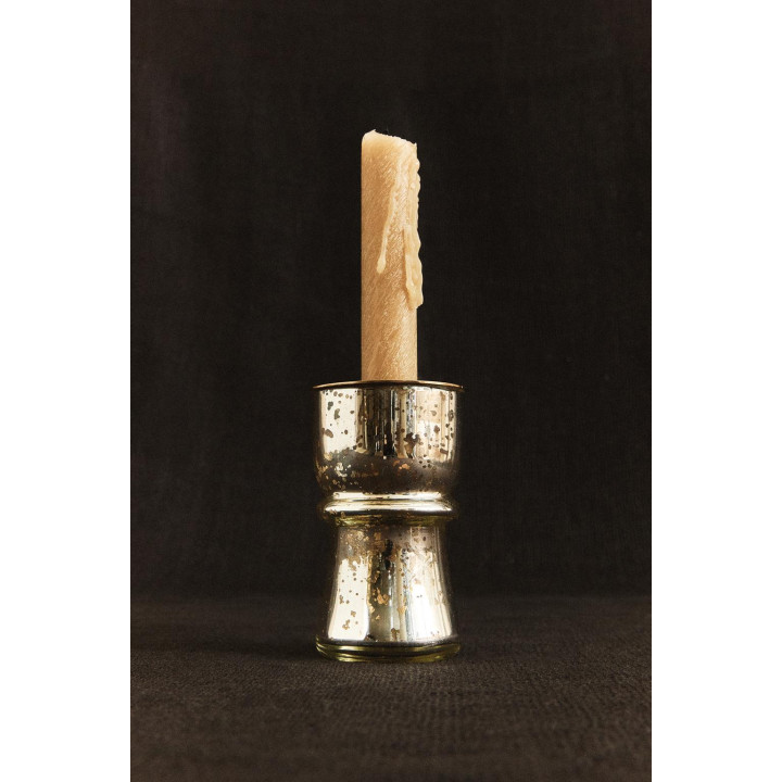 Скатерть для чайных свечей из металлического стекла