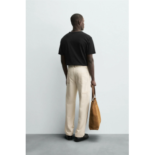 БРЮКИ С КОНТРАСТНОЙ ДЕКОРАТИВНОЙ СТРОЧКОЙ