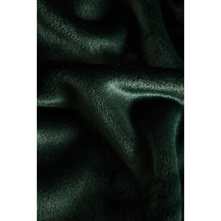 Плед из флиса с бахромой