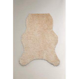 Плед из искусственного меха на длинный ворс