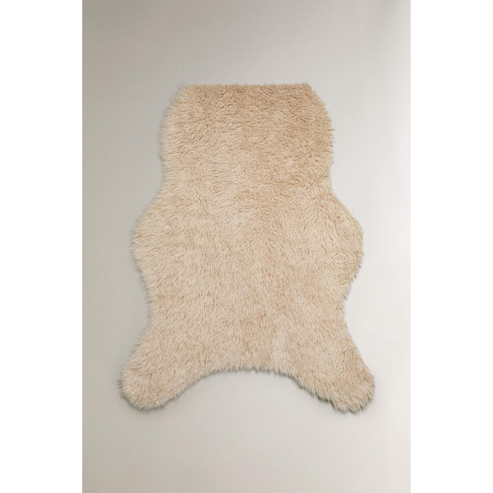 Плед из искусственного меха на длинный ворс