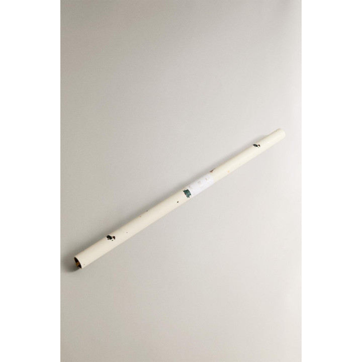 Бумага для упаковки подарков с рождественскими собаками