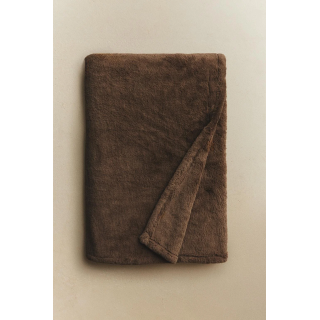 Плед из искусственного меха с двумя лицевыми сторонами