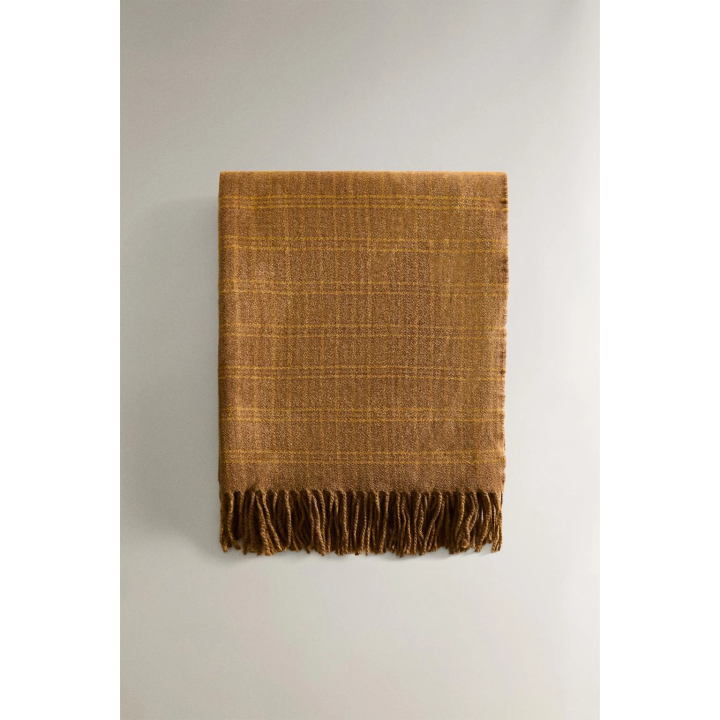 Плед в клетку