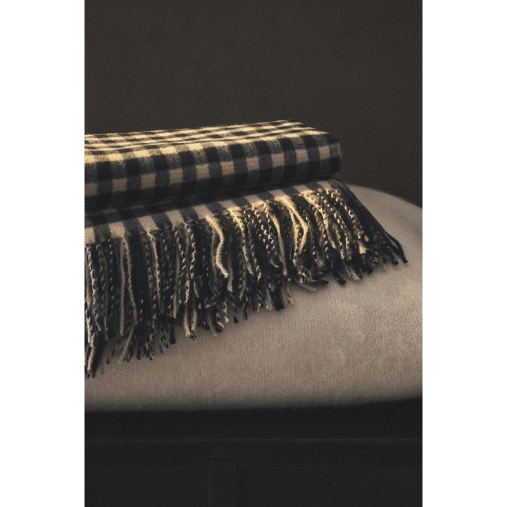 Плед soft gingham christmas